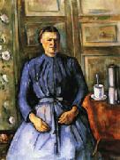 Paul Cezanne Woman with Coffee Pot oil on canvas